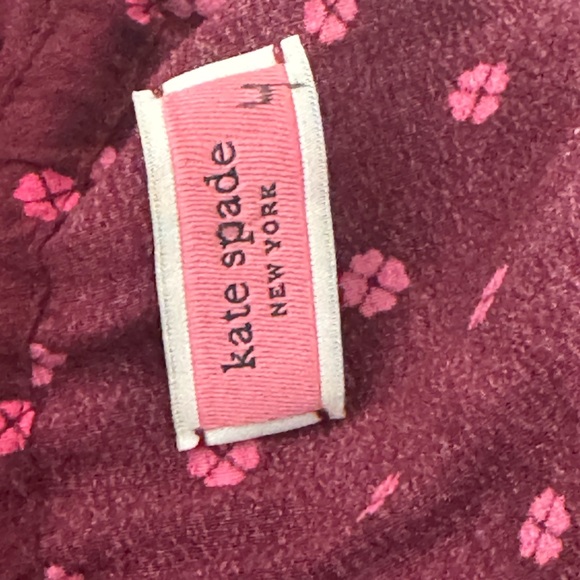 Kate Spade New York Magenta Pink Double Tie Front Blouse Top Size Small - Picture 4 of 5